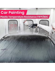 Película de Enmascarar TAPEBEAR 3 Rollos 259 cm x 17 m 2