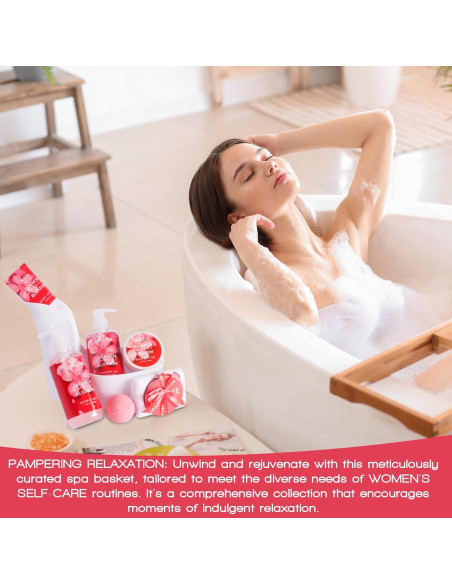 Set de Spa de Lujo Draizee - 8 Piezas Flor de Cerezo