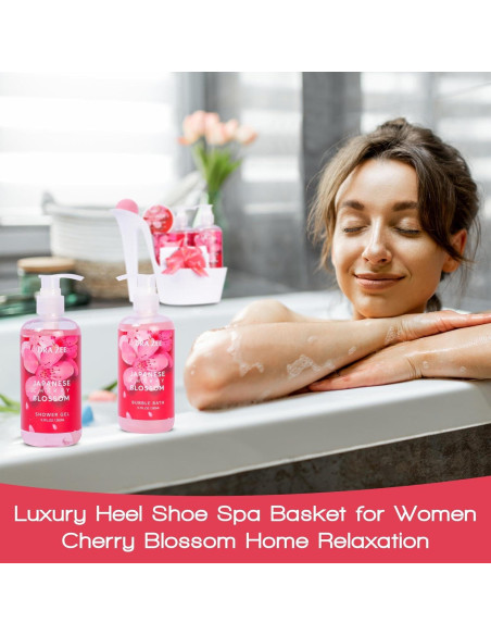 Set de Spa de Lujo Draizee - 8 Piezas Flor de Cerezo