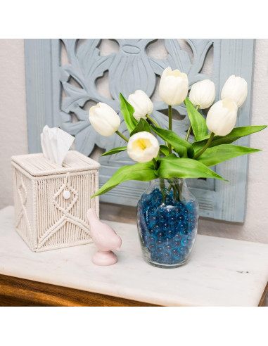 Galashield Esferas de Vidrio Azules 2.27 kg | 400 Perlas Decorativas