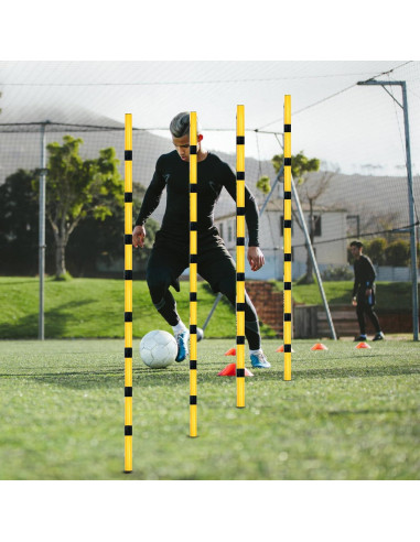 Bastones de Agilidad Suprwin para Entrenamiento Deportivo