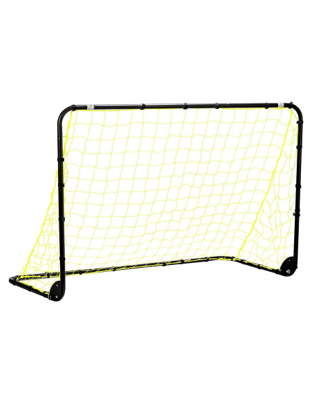 Gol de Fútbol Plegable Franklin Sports 6' x 4' Acero Negro