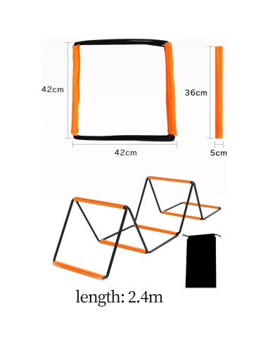 Escalera de Agilidad Genérico 2.4m con Bolsa de Transporte