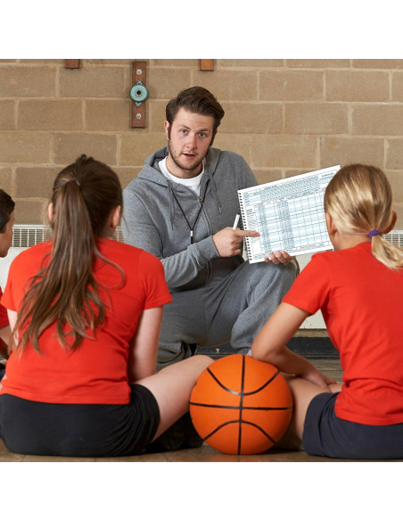 Libro de Puntuación de Baloncesto Gisgfim - 4 Libros 35 Juegos