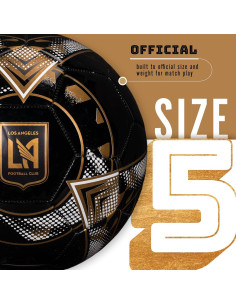 Balón de Fútbol Oficial MLS Franklin Sports Tamaño 5 2