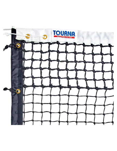 Red de Tenis Tourna 3.5mm Doble con Banda de Poliéster