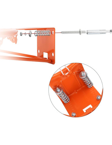 Aro de Baloncesto Dripex 18" Montaje en Pared Acero Resistente