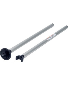 Palos Individuales Tourna para Tenis, Cromo, 0.91m 2