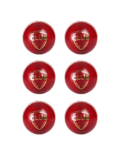 Pelota de Críquet de Cuero SG Club - Paquete de 6 Unidades