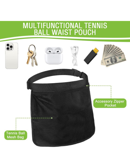 Bolsa de almacenamiento para pelotas de tenis Mabor 36x30cm