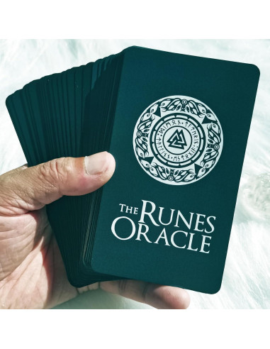 Cartas Oráculo de Runas Han Yu Bowen - Tarot Doble Color 24x2