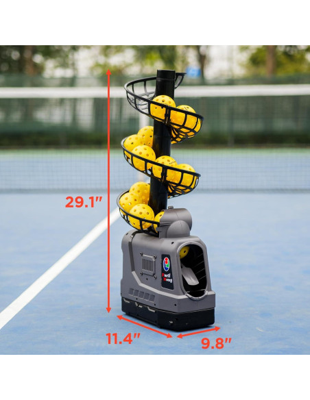 Máquina de Pickleball Furlihong 681PBH Automática 3 Ángulos