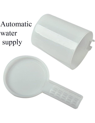 Alimentador automático para grillos H-Enoch con botella y esponjas