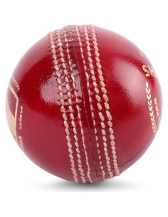 Pelota de Cricket de Cuero SG Club Rojo Tamaño Estándar 159g 2