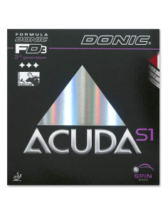 Gomas de Tenis de Mesa Donic Acuda S1 2.00 mm Negro