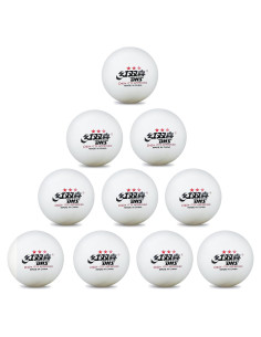 Pelotas de Tenis de Mesa Doble Felicidad DHS 3 Estrellas 10 Pcs