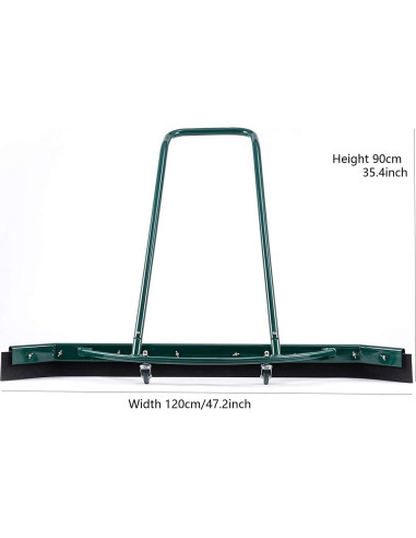 Raspador de cancha de tenis Fuyatina 1.52m aluminio ligero