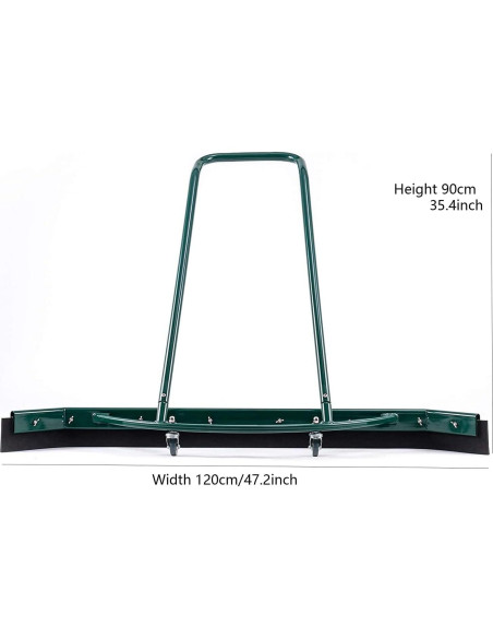 Raspador de cancha de tenis Fuyatina 1.52m aluminio ligero