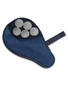 Funda de Raqueta de Tenis de Mesa VISEMAN Vm16_4 Azul, Impermeable