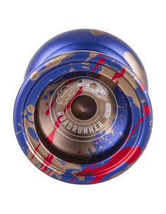 Yo-Yo Duncan Roadrunner Experto Aluminio Azul Salpicado