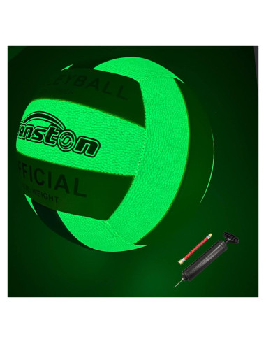 Balón de Voleibol Senston Tamaño 5 Brilla en la Oscuridad