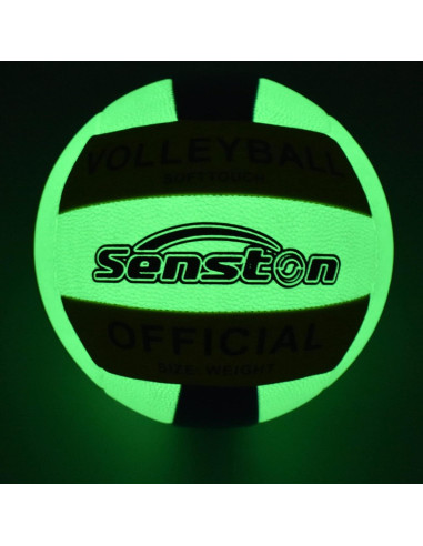 Balón de Voleibol Senston Tamaño 5 Brilla en la Oscuridad