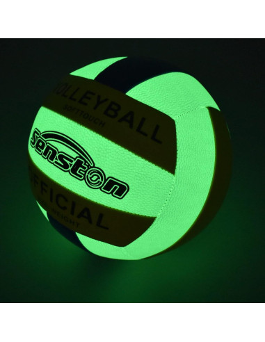 Balón de Voleibol Senston Tamaño 5 Brilla en la Oscuridad
