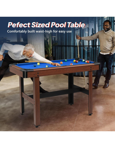 Mesa de Billar PEXMOR 121.9 cm para Niños y Adultos