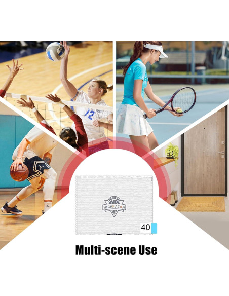 Alfombrilla Adhesiva de Baloncesto HIGHRAZON 44.4x34.2 cm