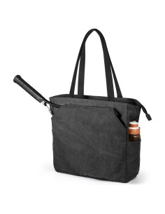 Bolsa de Tenis SMRITI Grande Negra para Raquetas y Accesorios