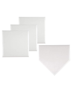 Conjunto de Bases de Béisbol Franklin Sports MLB - Goma Portátil