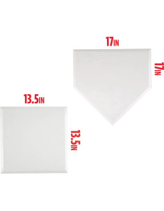 Conjunto de Bases de Béisbol Franklin Sports MLB - Goma Portátil 2