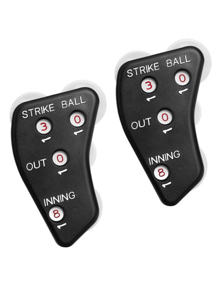 Clicker de Béisbol para Árbitro Watayo - 2 Piezas, 4 Vías