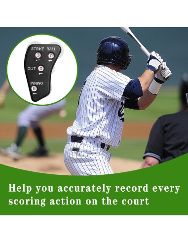 Clicker de Béisbol para Árbitro Watayo - 2 Piezas, 4 Vías