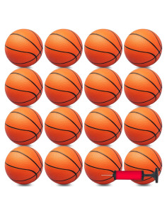 30 Piezas Mini Balones de Baloncesto 17,78 cm Oleitodh