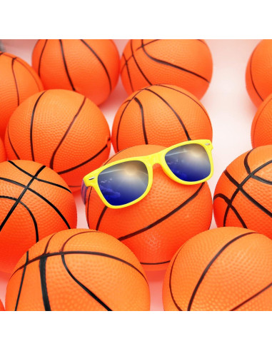 30 Piezas Mini Balones de Baloncesto 17,78 cm Oleitodh