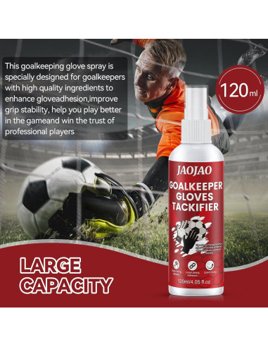 Spray de Agarre JAOJAO 120ml para Guantes y Deportes