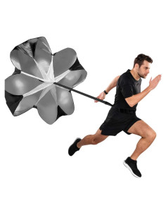 Paracaídas de Entrenamiento KEYPOWER 142 cm Resistencia Correr