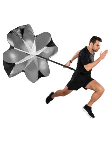 Paracaídas de Entrenamiento KEYPOWER 142 cm Resistencia Correr