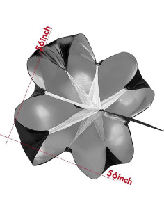 Paracaídas de Entrenamiento KEYPOWER 142 cm Resistencia Correr 2
