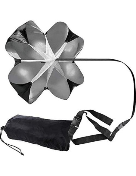 Paracaídas de Entrenamiento KEYPOWER 142 cm Resistencia Correr