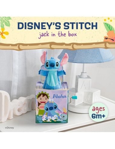 Jack in the Box Kids Preferred Disney Lilo y Stitch 12.7 cm