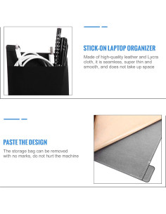 Bolsa de Almacenamiento Totority para Laptop - Organizador Adhesivo 2