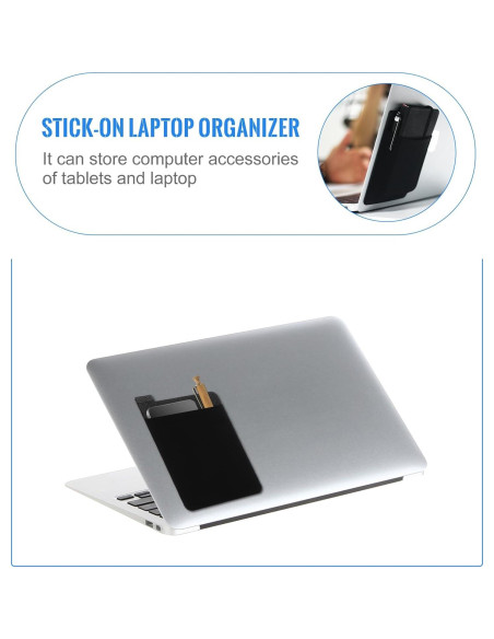 Bolsa de Almacenamiento Totority para Laptop - Organizador Adhesivo