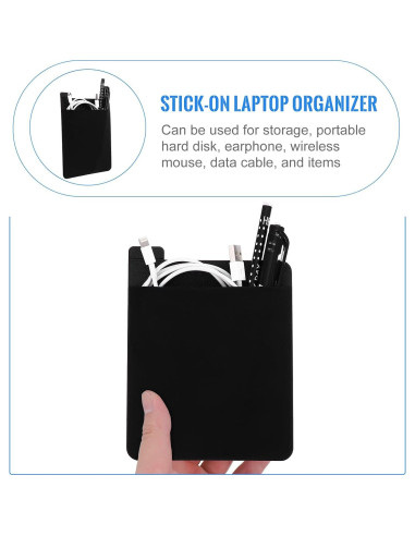 Bolsa de Almacenamiento Totority para Laptop - Organizador Adhesivo