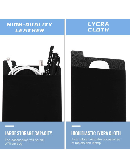 Bolsa de Almacenamiento Totority para Laptop - Organizador Adhesivo