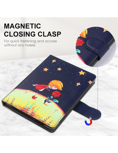 Funda Universal de Cuero para E-Books 6-6.8" - SOMEI