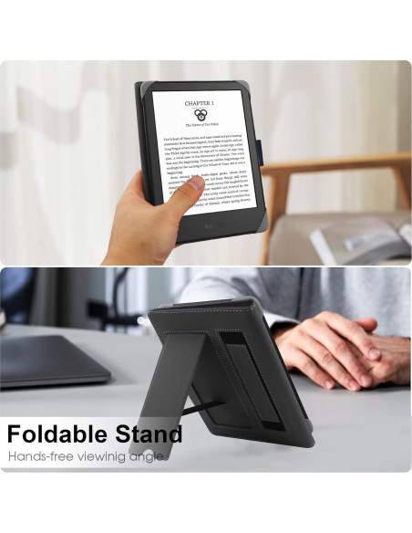 Funda Universal de Cuero para E-Books 6-6.8" - SOMEI