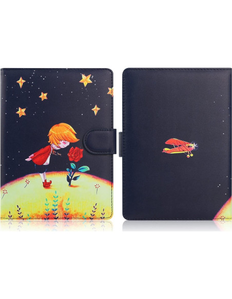 Funda Universal de Cuero para E-Books 6-6.8" - SOMEI