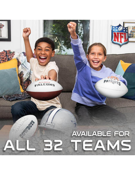 Balón de Fútbol Autografiado Franklin Sports NFL New England Patriots